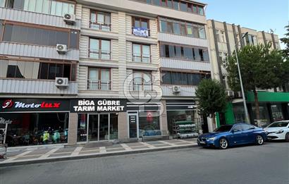 Biga İnönü caddesi 5 + 1 apartman dubleks kiralık
