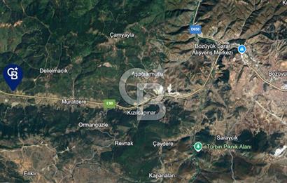 BOZÜYÜK DELİELMACIK'TA ANAYOLA YAKIN SATILIK TARLA