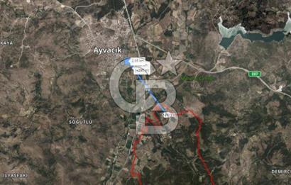 ÇANAKKALE AYVACIK ASSOS SAZLIDA İMARLI 8.162 M² SATILIK ARSA