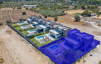 URLA KUŞÇULAR SATILIK MÜSTAKİL HAVUZLU 4+1 LÜKS VİLLA
