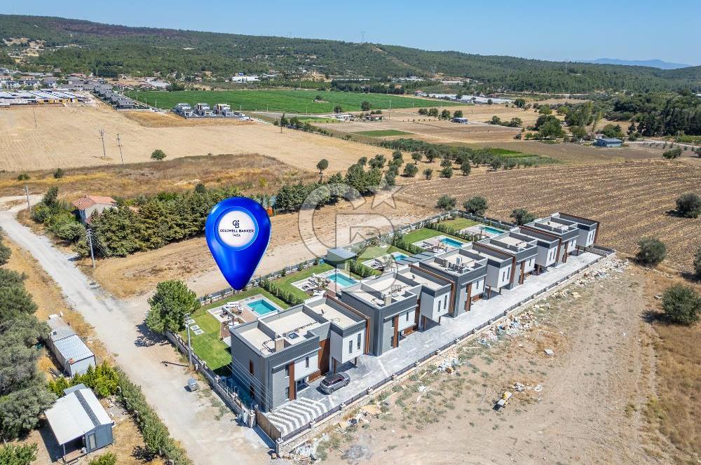 URLA KUŞÇULAR SATILIK MÜSTAKİL HAVUZLU 4+1 LÜKS VİLLA