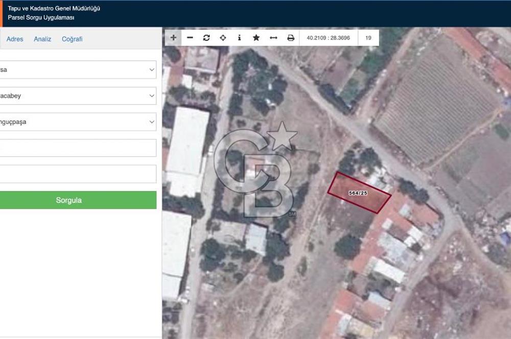 Karacabey Gazi Mahallesinde Satılık İmarlı Arsa