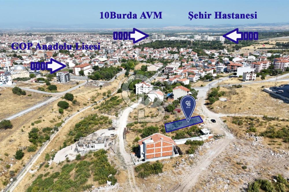 CB KİNG'DEN BALIKESİR/GAZİOSMANPAŞA MAHALLESİ SATILIK ARSA