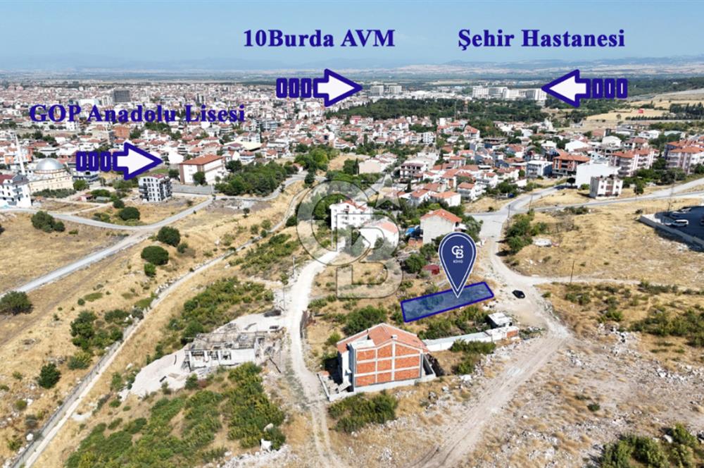 CB KİNG'DEN BALIKESİR/GAZİOSMANPAŞA MAHALLESİ SATILIK ARSA