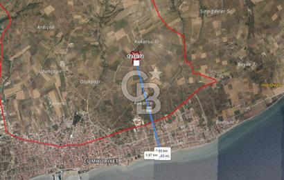Tekirdağ Şarköy Camikebir Mahallesinde Yola Cepheli Yatırımlık Arsa