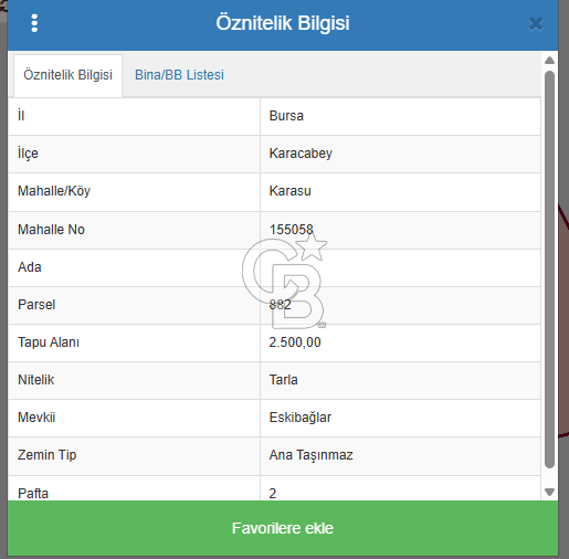 BURSA KARACABEY KARASU'DA TARLA