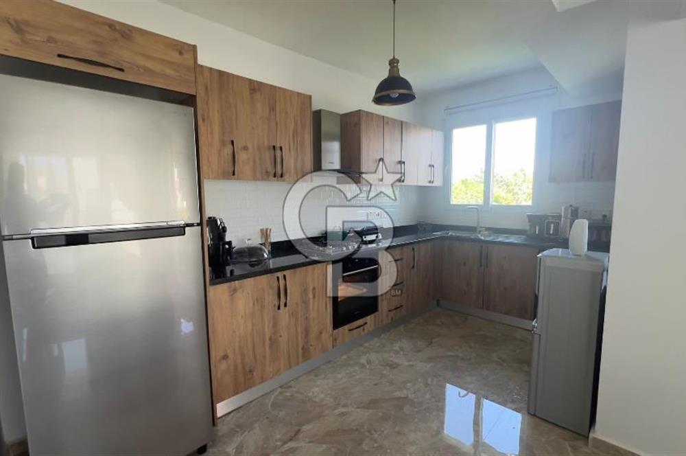 GİRNE ALSANCAK’TA BAHÇELİ DAİRE