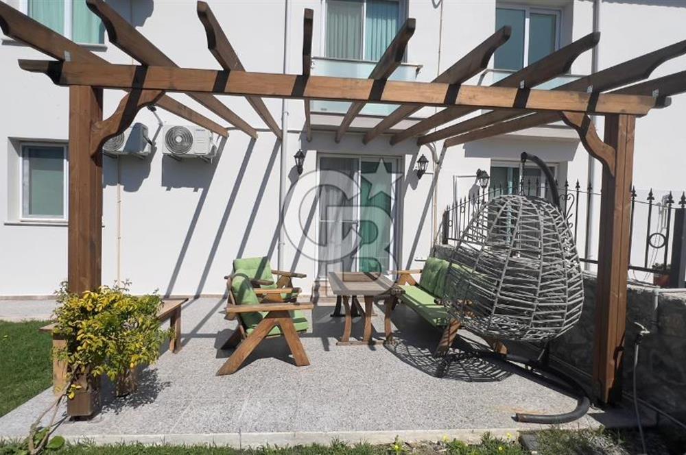 GİRNE ALSANCAK’TA BAHÇELİ DAİRE
