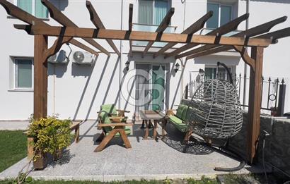 GİRNE ALSANCAK’TA BAHÇELİ DAİRE
