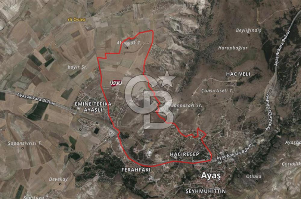 AYAŞ HACIRECEP MAH SATILIK 4.443 M2 ARSA