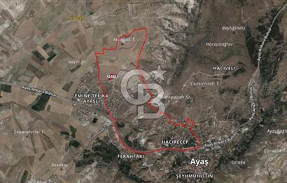 AYAŞ HACIRECEP MAH SATILIK 4.443 M2 ARSA