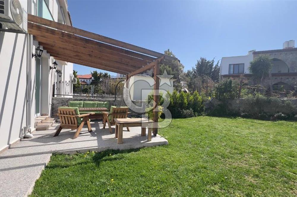 GİRNE ALSANCAK’TA BAHÇELİ DAİRE
