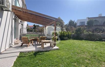 GİRNE ALSANCAK’TA BAHÇELİ DAİRE