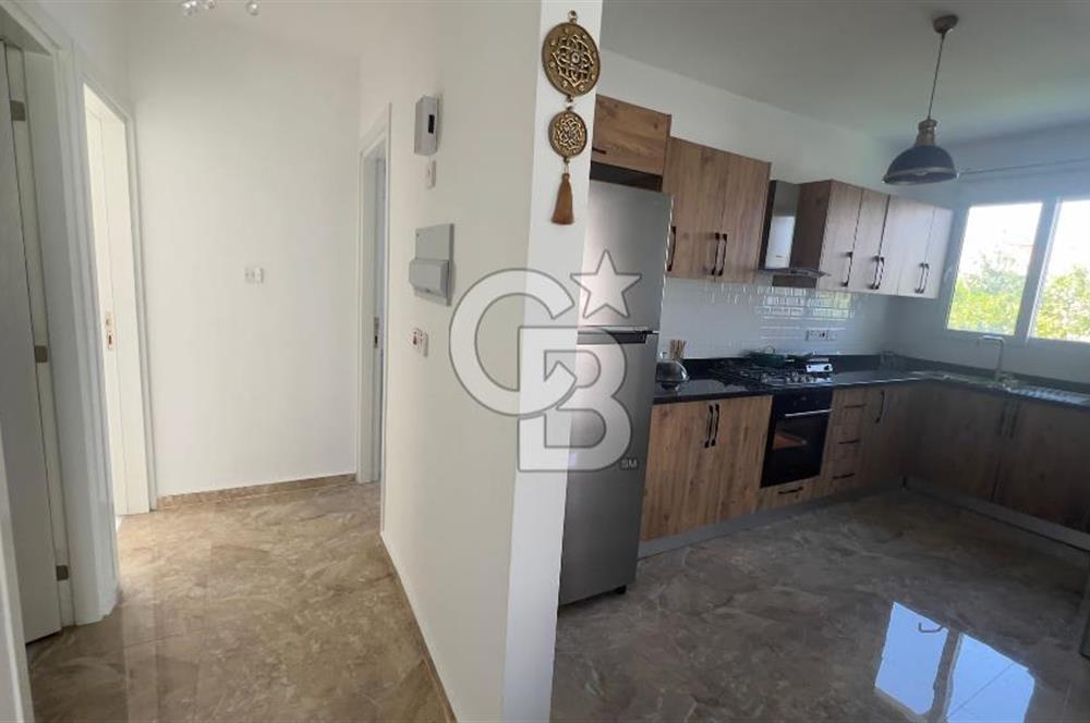 GİRNE ALSANCAK’TA BAHÇELİ DAİRE