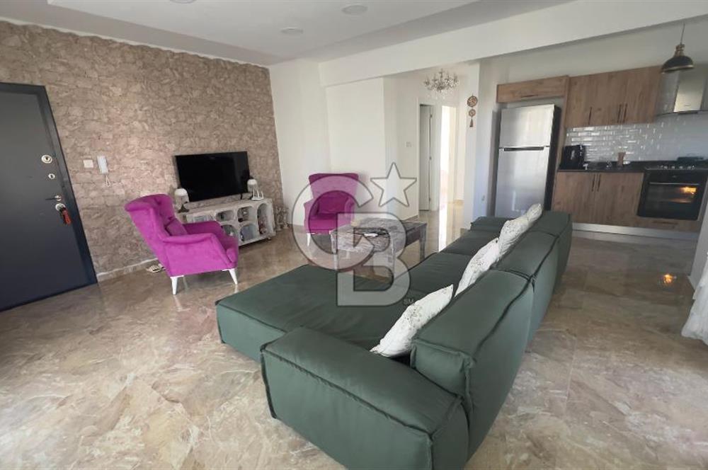 GİRNE ALSANCAK’TA BAHÇELİ DAİRE