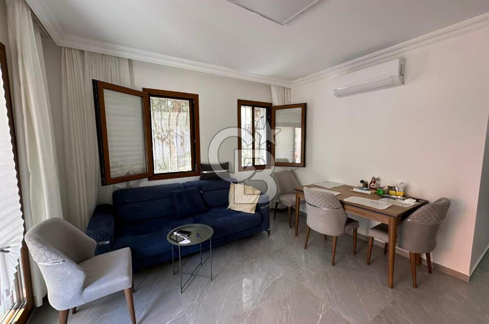 KUŞADASI MERKEZ'DE SATILIK 1+1 bAHÇE KATI