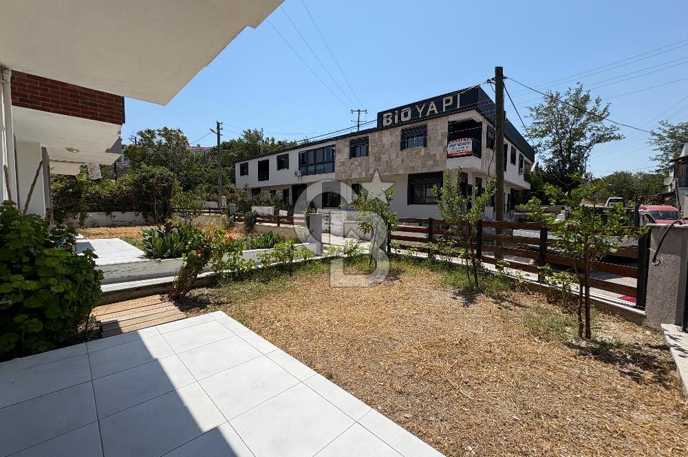 URLA MERKEZDE 1+1 EŞYALI BAHÇELİ KİRALIK DAİRE