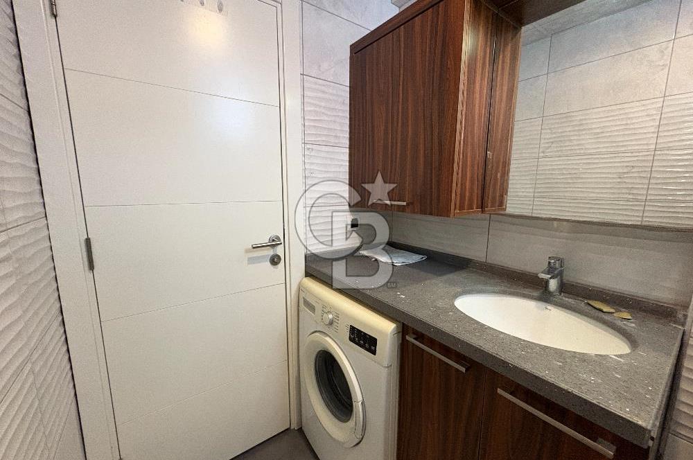 URLA MERKEZDE 1+1 EŞYALI BAHÇELİ KİRALIK DAİRE
