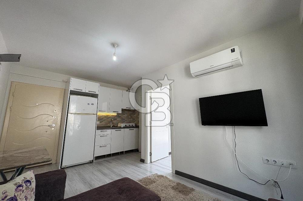 URLA MERKEZDE 1+1 EŞYALI BAHÇELİ KİRALIK DAİRE