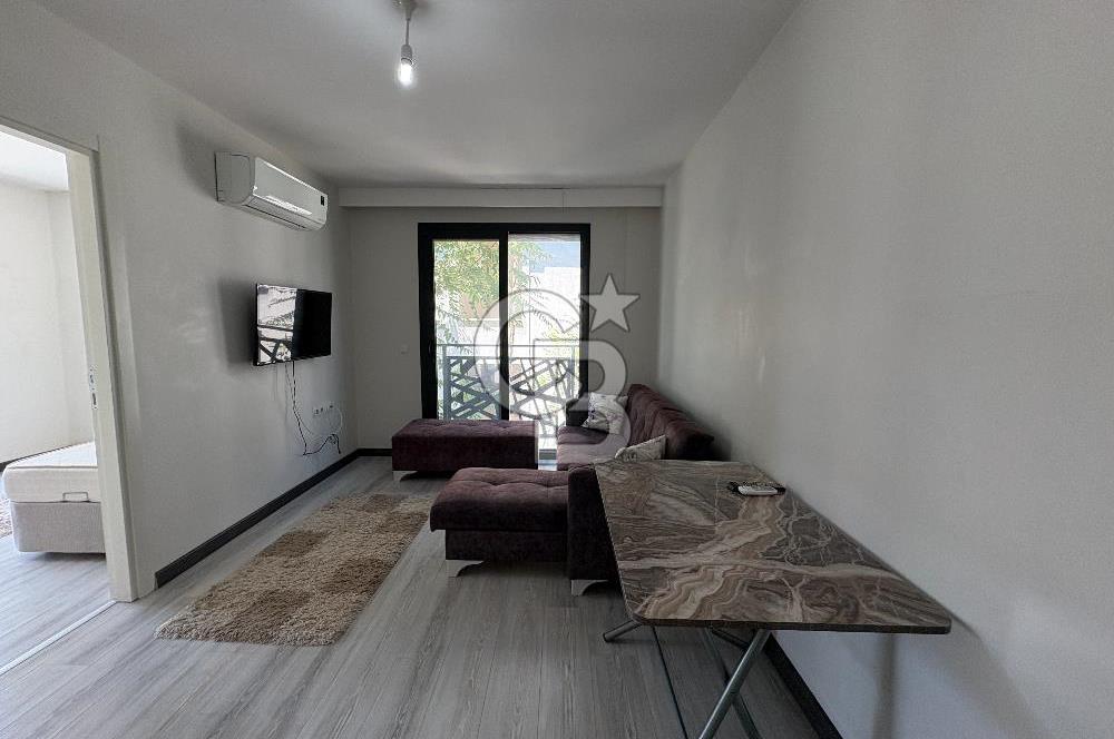 URLA MERKEZDE 1+1 EŞYALI BAHÇELİ KİRALIK DAİRE