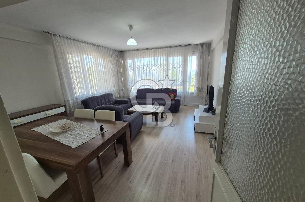 BAYRAKLI GÜMÜŞPALA'DA DENİZ MANZARALI EŞYALI 3+1 KİRALIK DAİRE