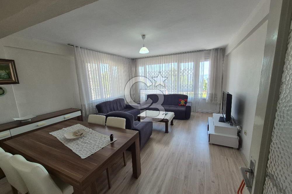 BAYRAKLI GÜMÜŞPALA'DA DENİZ MANZARALI EŞYALI 3+1 KİRALIK DAİRE