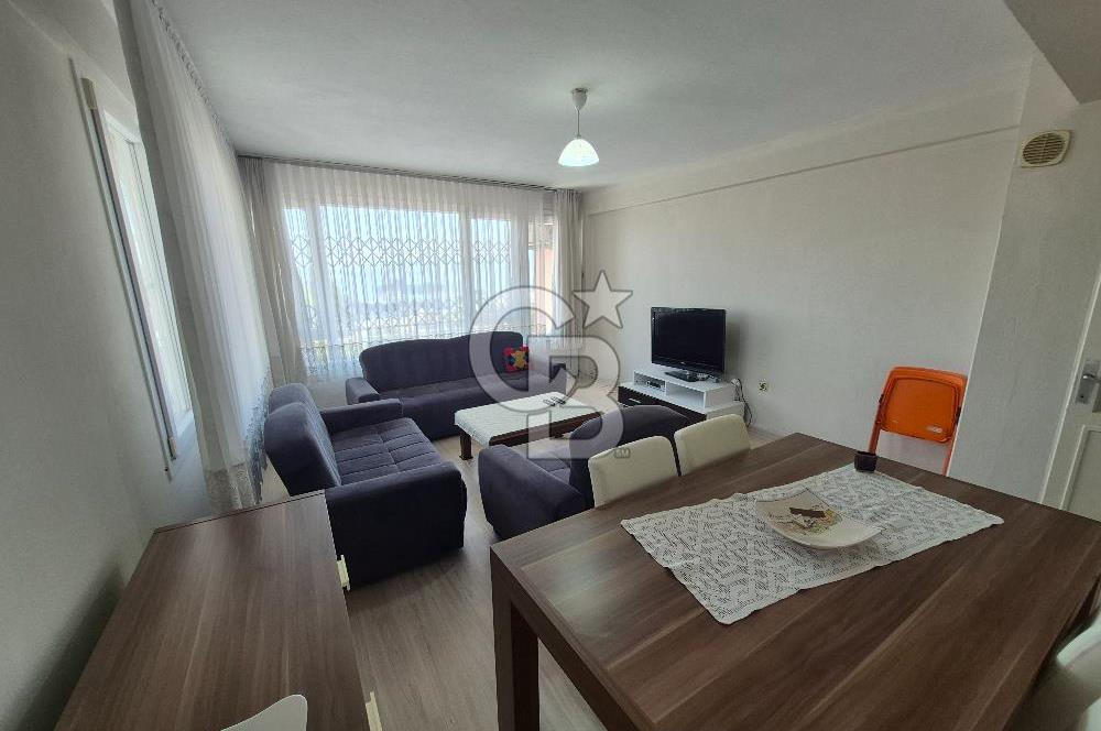 BAYRAKLI GÜMÜŞPALA'DA DENİZ MANZARALI EŞYALI 3+1 KİRALIK DAİRE