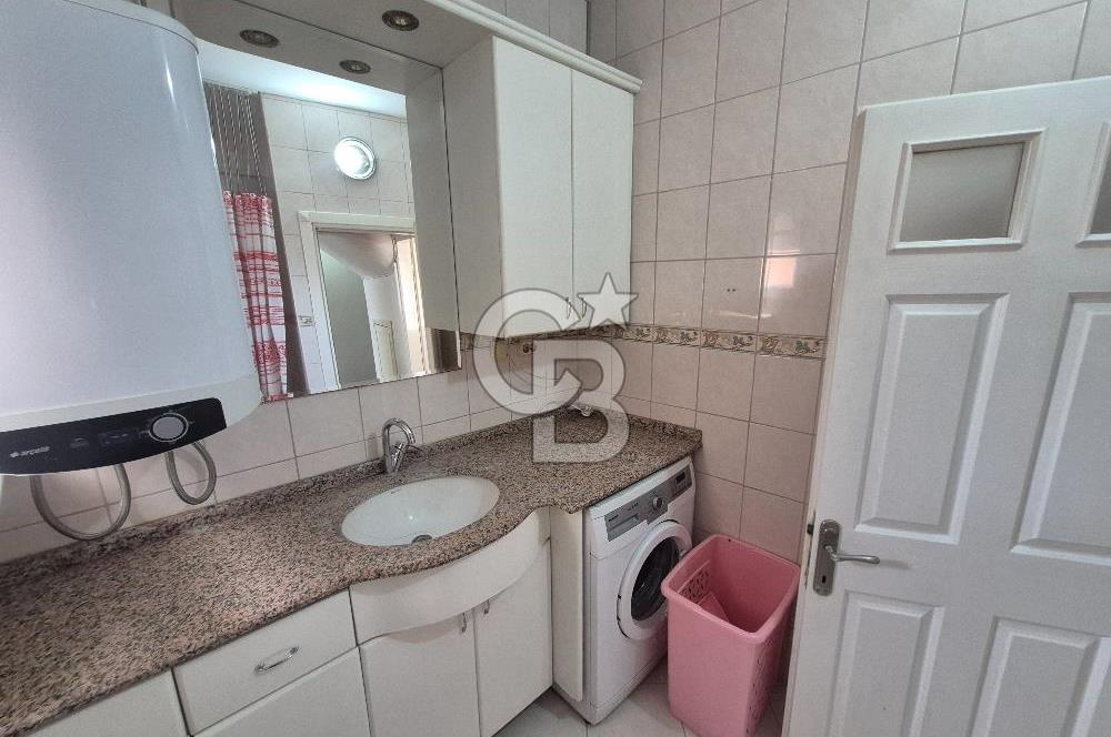 BAYRAKLI GÜMÜŞPALA'DA DENİZ MANZARALI EŞYALI 3+1 KİRALIK DAİRE