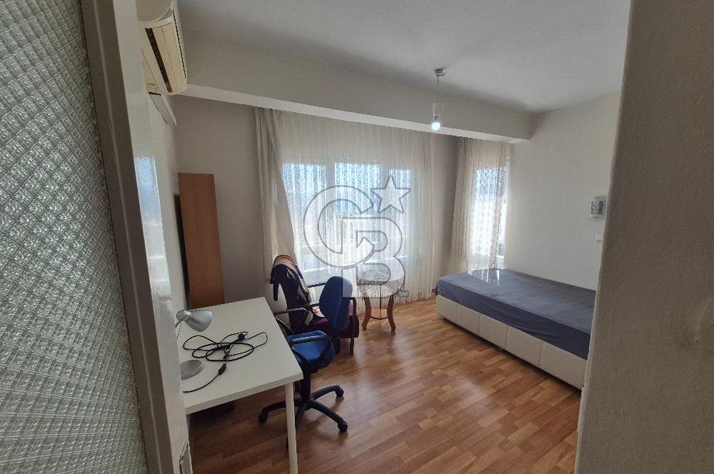 BAYRAKLI GÜMÜŞPALA'DA DENİZ MANZARALI EŞYALI 3+1 KİRALIK DAİRE