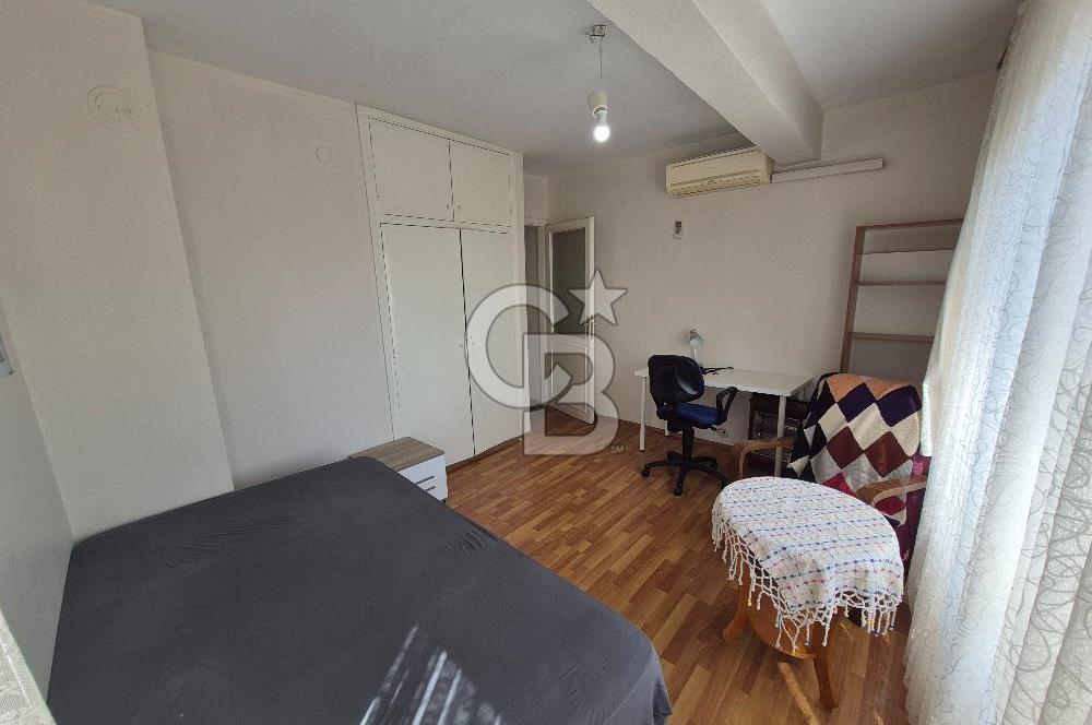 BAYRAKLI GÜMÜŞPALA'DA DENİZ MANZARALI EŞYALI 3+1 KİRALIK DAİRE