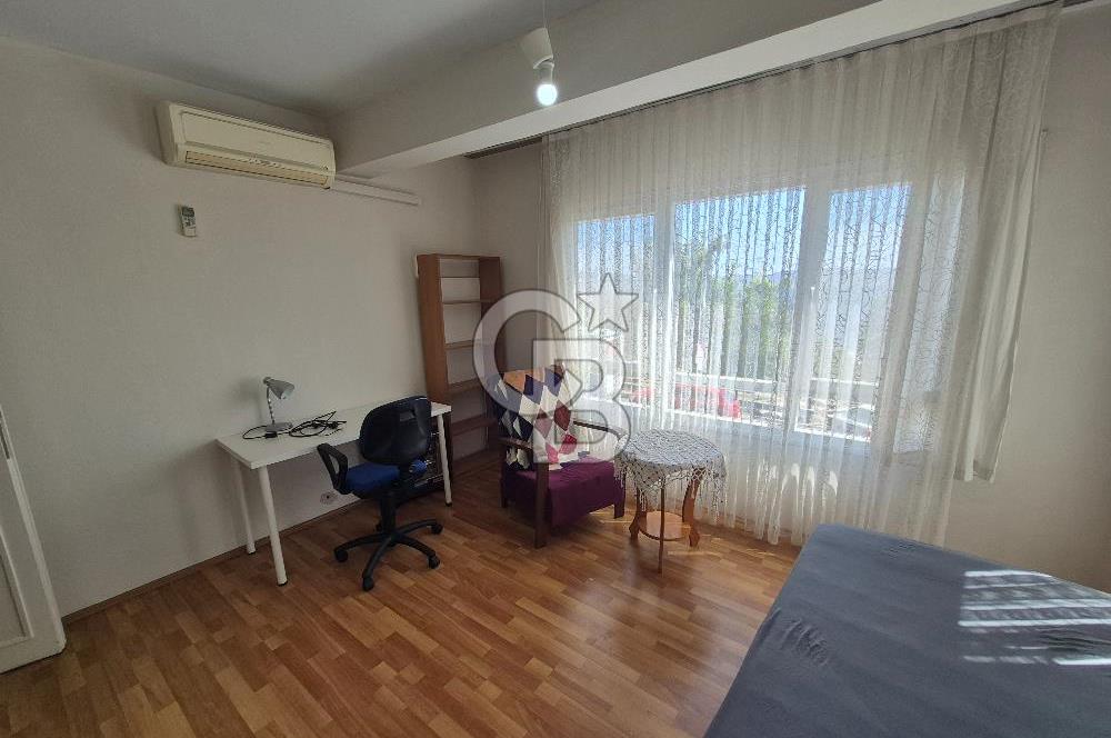 BAYRAKLI GÜMÜŞPALA'DA DENİZ MANZARALI EŞYALI 3+1 KİRALIK DAİRE