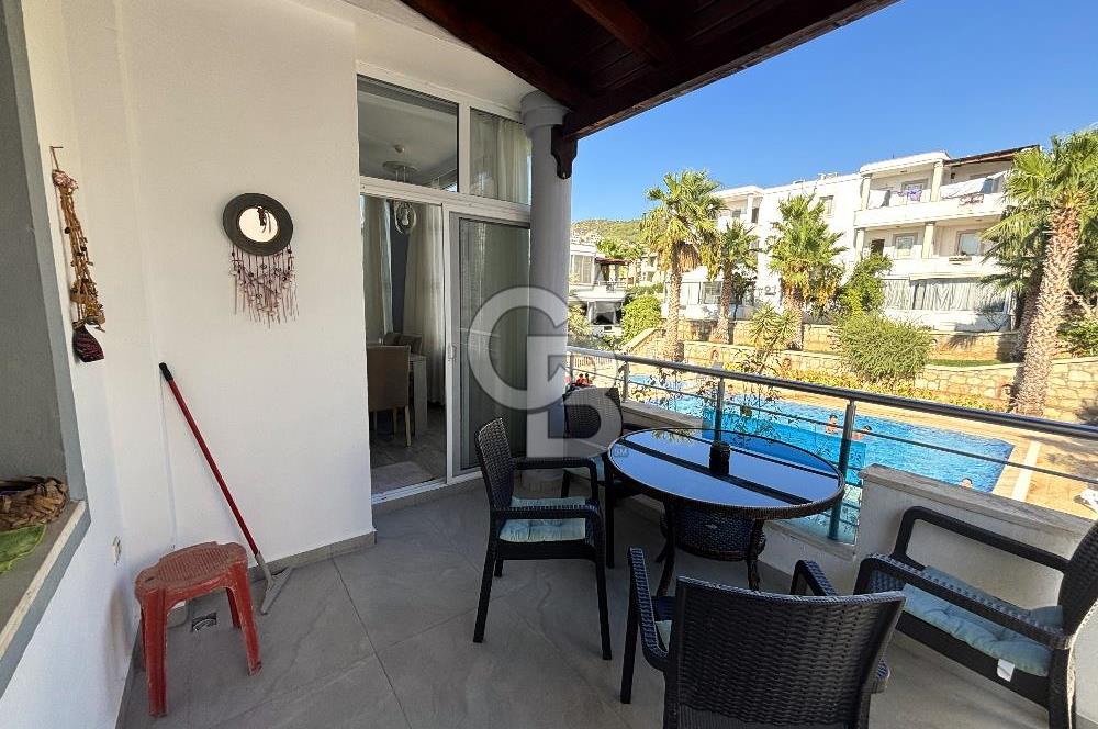BODRUM ÇIRKAN MAHALLESİ, HAVUZLU SİTEDE, EŞYALI, KİRALIK DAİRE