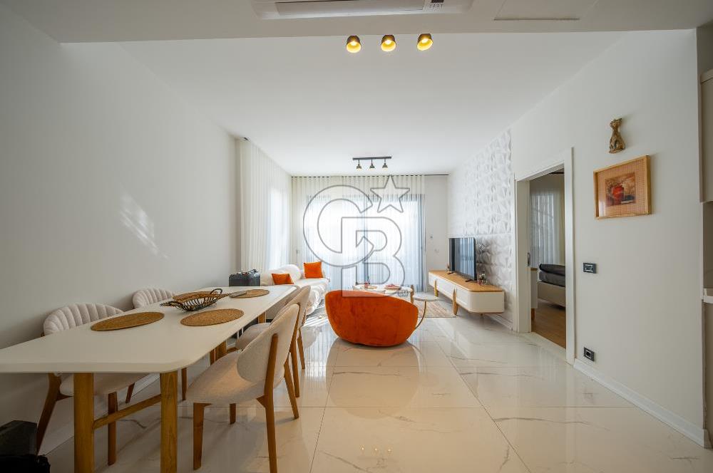 ÇEŞME AYASARANDA SATILIK DENİZ MANZARALI EŞYALI 2+1 REZİDANS