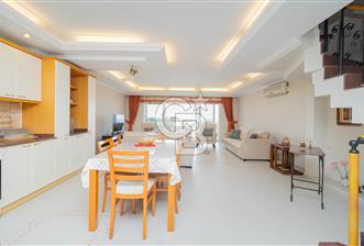 KUNDU'DA DENİZ MANZARALI KİRALIK EŞYALI 3+1 DUBLEKS DAİRE