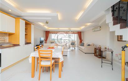 KUNDU'DA DENİZ MANZARALI KİRALIK EŞYALI 3+1 DUBLEKS DAİRE