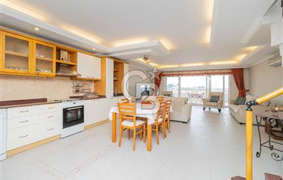 KUNDU'DA DENİZ MANZARALI KİRALIK EŞYALI 3+1 DUBLEKS DAİRE
