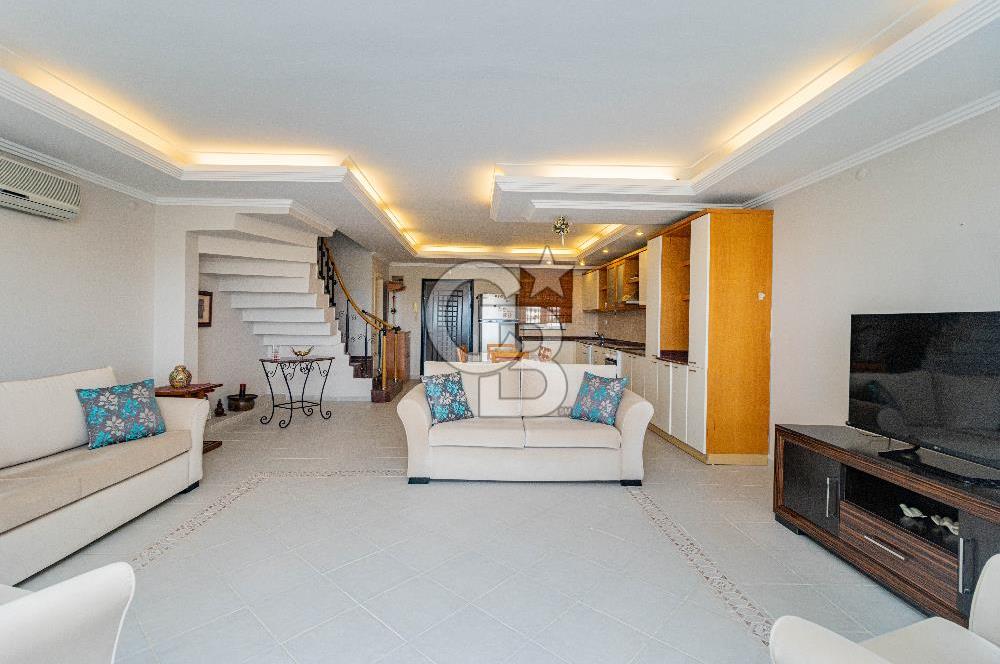 KUNDU'DA DENİZ MANZARALI KİRALIK EŞYALI 3+1 DUBLEKS DAİRE