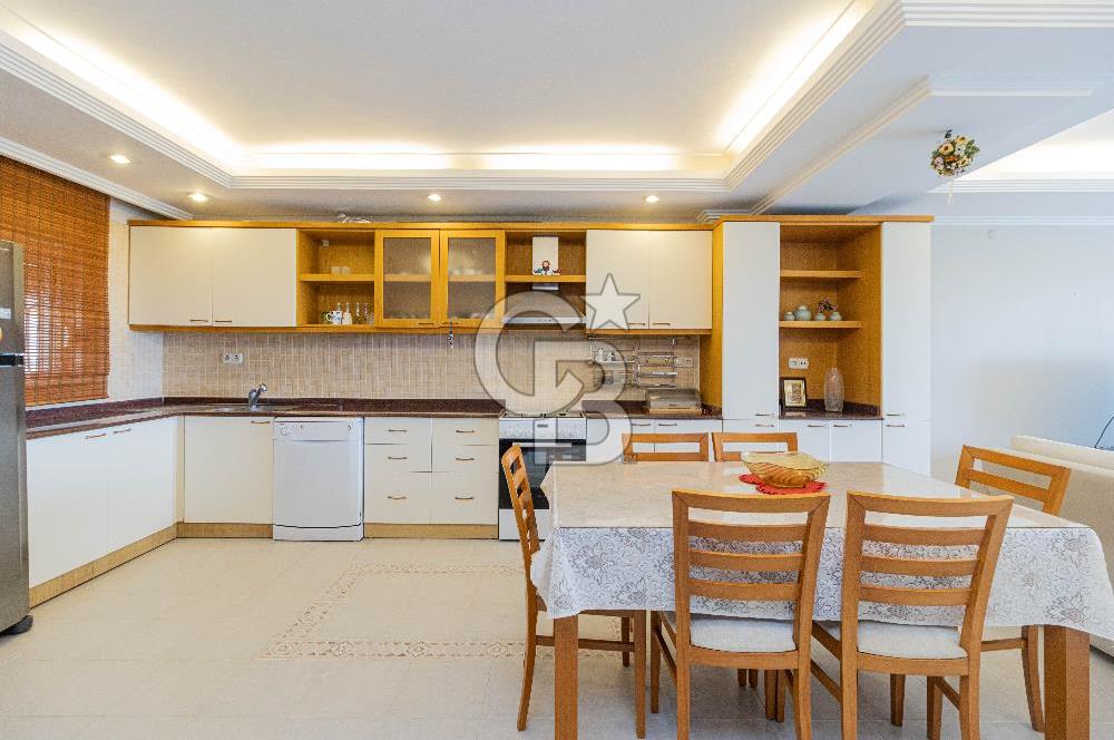 KUNDU'DA DENİZ MANZARALI KİRALIK EŞYALI 3+1 DUBLEKS DAİRE