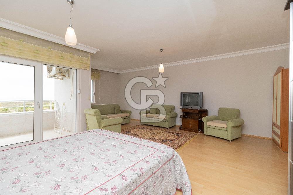 KUNDU'DA DENİZ MANZARALI KİRALIK EŞYALI 3+1 DUBLEKS DAİRE