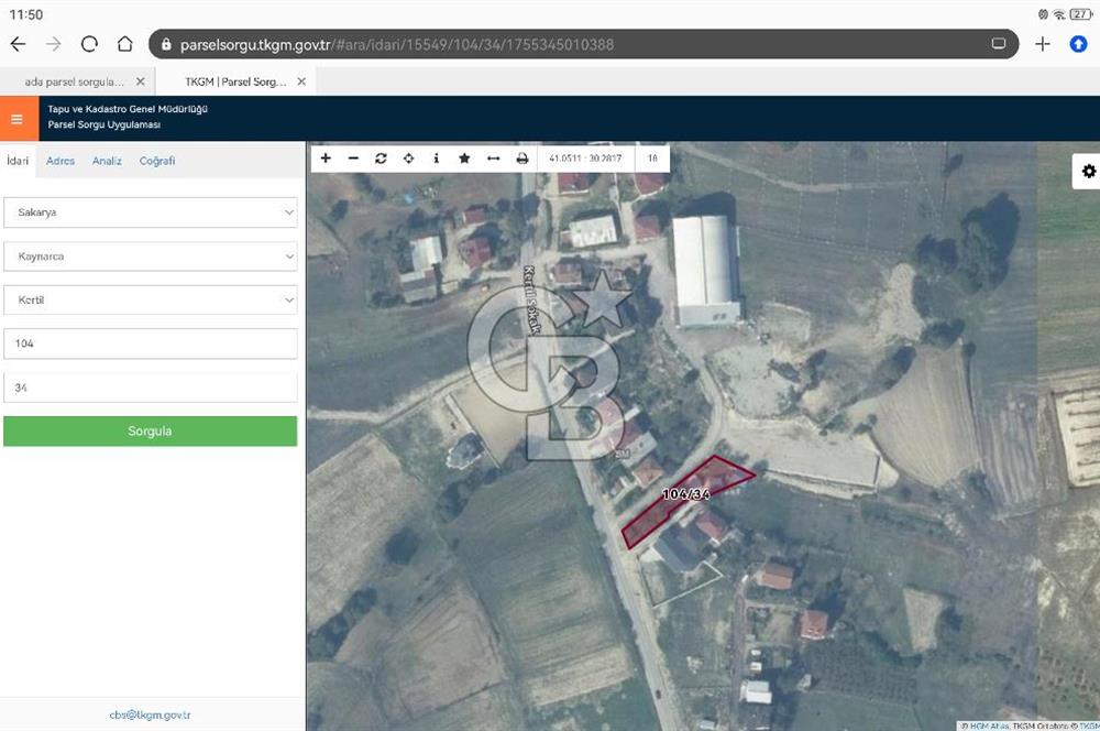 CB PRESTİJ- SAKARYA KAYNARCA'DA SATILIK KOMPLE BİNA 772 METREKARE