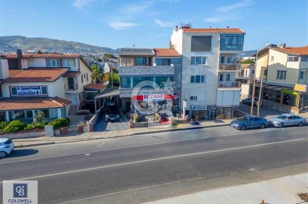 GÜZELBAHÇE SİTELER'DE DENİZE SIFIR KİRA GETİRİSİ YÜKSEK DÜKKAN