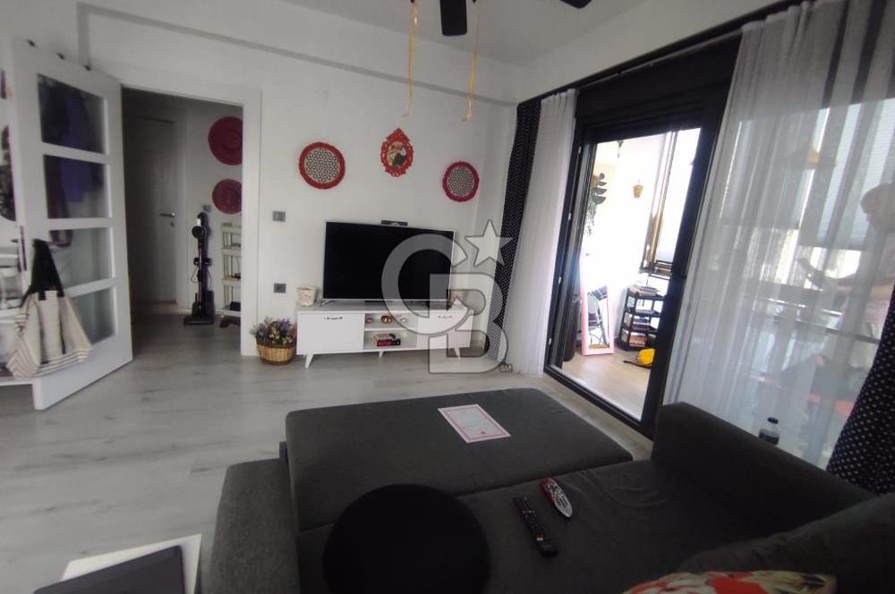 AYVALIK ALTINOVA KOLAYLI HAVUZLU SİTEDE SATILIK 1+1 BAHÇE KATI
