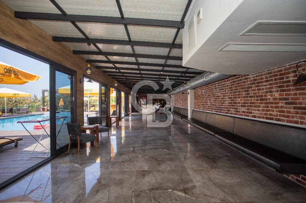 ESKİFOÇA DA SATILIK LÜKS BUTİK OTEL VE BAĞIMSIZ MÜŞTEMİLAT
