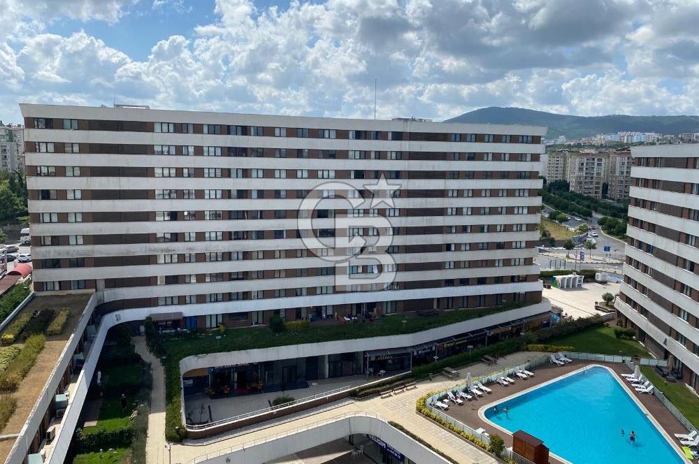Dumankaya Cadde Yenişehir 1+1 Havuz Manzaralı Kiralık Daire