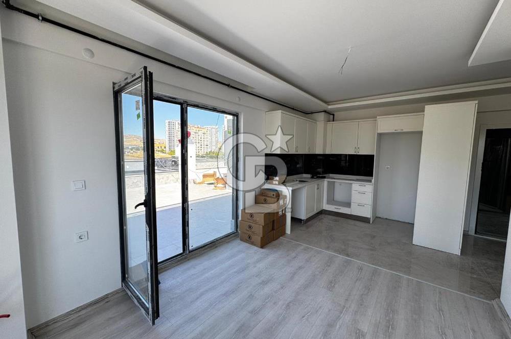 BATIKENT'TE/50 m2 PANORAMİK TERASLI/YERDEN ISITMALI/1+1 SATILIK