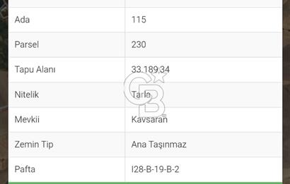 TÜRKOBASI MAH'DE UYGUN FİYAT SATILIK YATIRIMLIK FIRSAT TARLA