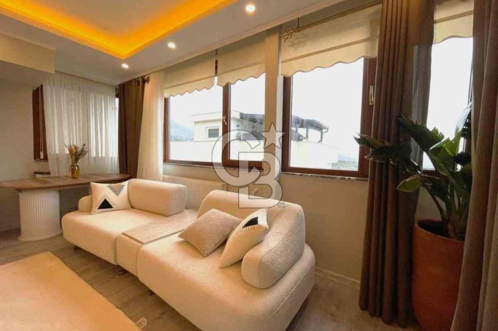 Yeni Foça Panoramik Deniz Manzaralı 3+1 Lüks Dubleks Satılık