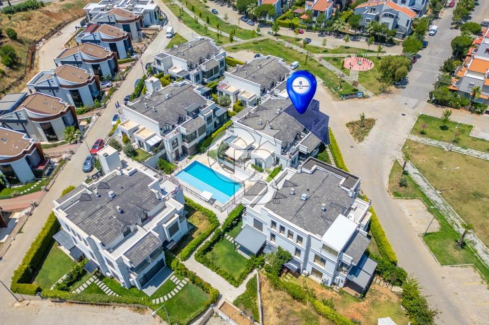 Kahramandere’de 300 m² Net Kullanımlı, Şömineli 5+1 Lüks Villa – Özel Kış Bahçeli