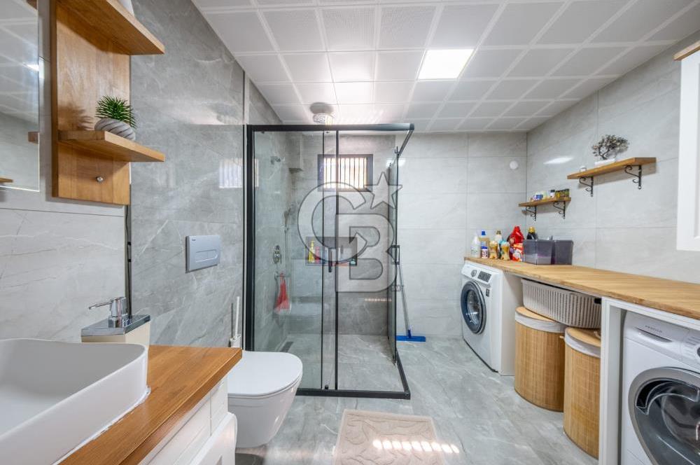 Kahramandere’de 300 m² Net Kullanımlı, Şömineli 5+1 Lüks Villa – Özel Kış Bahçeli