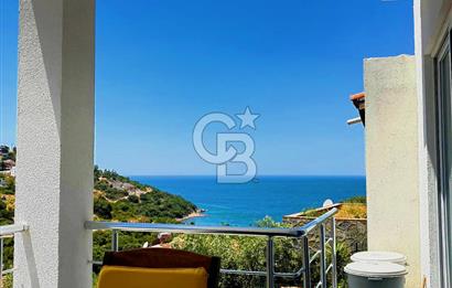 BODRUM MİLAS'TA ÖZEL PLAJLI YENİLENMİŞ TREPLEKS VİLLA